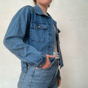 Madewell Miami brand denim jacket